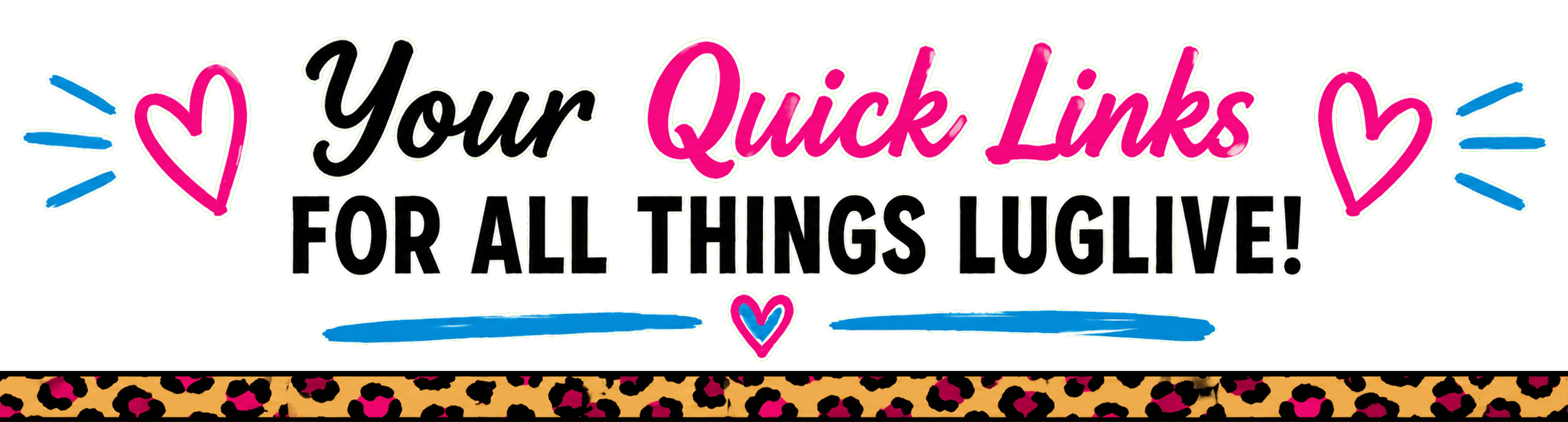 Your Link Hub - For all things LugLive!